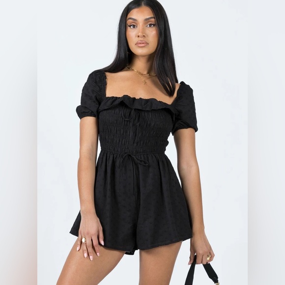 Princess Polly Pants - Princess Polly Leni Romper Playsuit NWT!